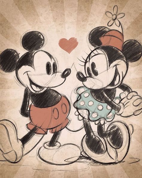 Mickey Mouse Kunst, Disney Characters Mickey Mouse, Minnie Mouse Drawing, Mickey Mouse Tattoos, Mickey Mouse Drawings, Mouse Wallpaper, Mouse Tattoos, Mouse Drawing, Images Disney