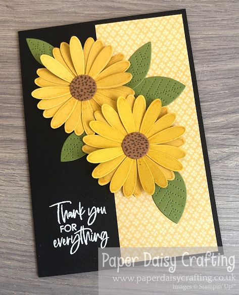 Daisy Punch Harvest card Stampin Up