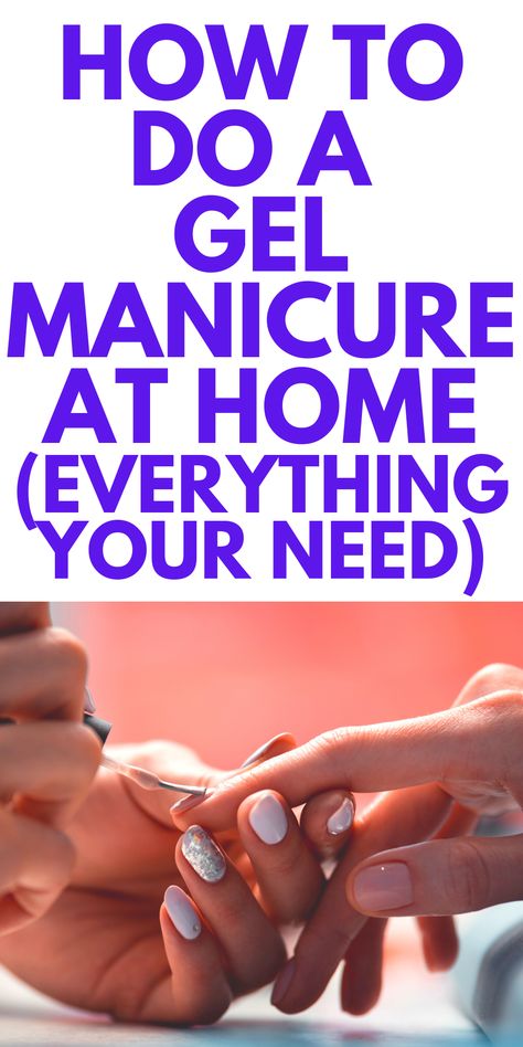 Fitness, Manicures, At Home Gel Nails, Diy Gel Manicure, How To Do Nails, Nail Growth, Diy Manicure, Pedicure At Home, Gel Manicure At Home