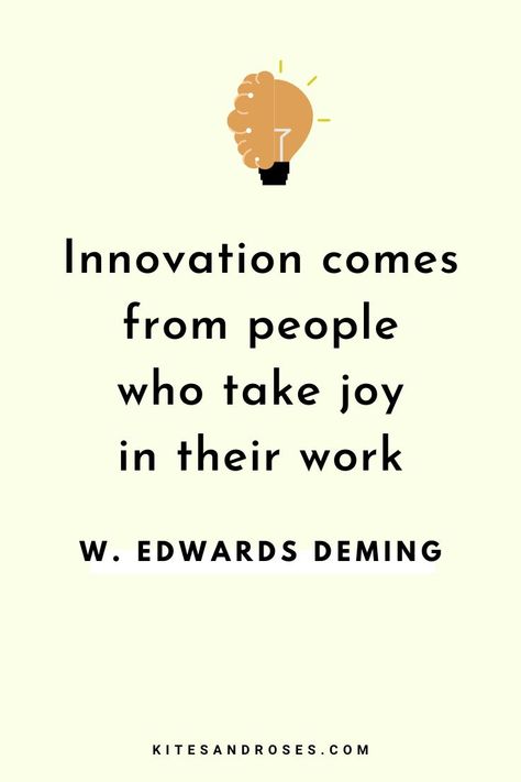 Looking for innovation quotes? Here are the words and sayings about curiosity and creativity that you can share on world innovation day. Inspirational Quotes, Leadership Quotes, Business Quotes, Innovation Quotes, Entrepreneurship Quotes, Office Motivational Quotes, Business Rules Quotes, Business Owner Quote, Quotes To Live By