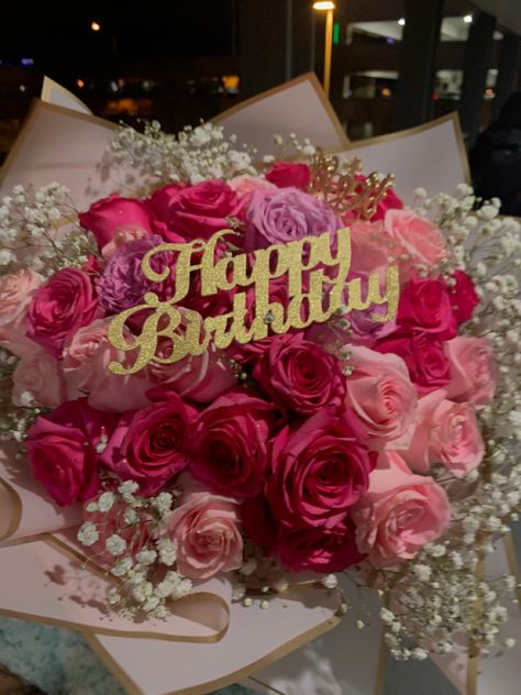 Floral, Birthday Bouquet, Happy Birthday Flower Bouquet, Birthday Flowers, Birthday Roses, Birthday Flowers Bouquet, Flowers Birthday Bouquet, Happy Birthday Bouquet, Birthday Bouquet Ideas For Her