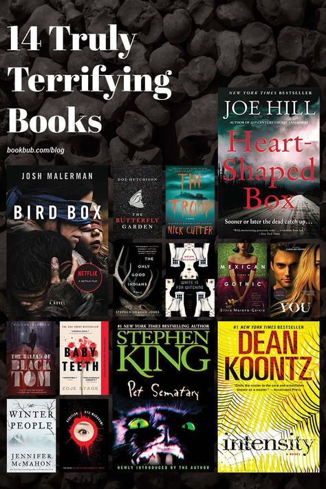 The ultimate list of reader-recommended terrifying books you may or may not want to read! They'll leave you spooked! #books #scary #horror Halloween, Horror, Book Series, Thriller Books, Reading, Books To Read, Bestselling Books, Witch Books, Supernatural Thrillers