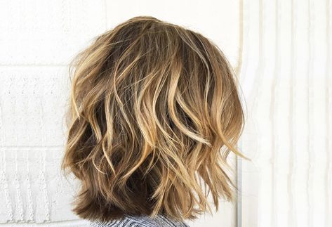 60 Most Beneficial Haircuts for Thick Hair of Any Length Balayage, Thick Shoulder Length Hair, Thick Shoulder Length Hair With Layers, Medium Thick Hair, Shoulder Length With Layers, Layers For Thick Hair, Shoulder Length Layered Hair, Medium Length Wavy Hair, Shoulder Length Choppy Hair