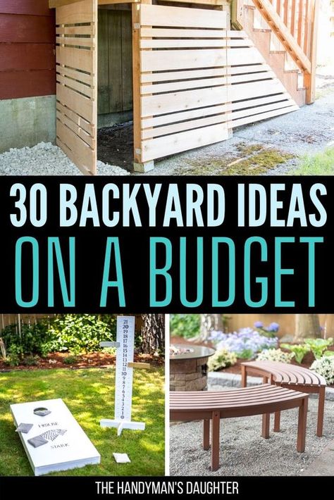 Shaded Garden, Backyard Diy Projects, Diy Backyard Patio, Backyard Pallet Ideas, Backyard Ideas On A Budget, Backyard Makeover Diy, Backyard Projects, Backyard Oasis Diy, Cheap Pool Ideas Budget
