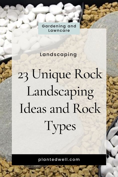People have been using rocks to decorate since the beginning of time. Today, we use landscaping rocks to make our front yard and back yard look nice. In this article, you can find simple Landscaping rock designs. They say ‘diamonds are forever,’ but the same is true of stone landscaping designs, so make sure that you select the one that speaks to you on an instinctual level.   #landscapingrocks #landscapingideas  #landscaping #gardenrocks Gardening, People, Nice, Rocks In Landscaping Decorating Ideas, Rock Garden Landscaping, River Rocks Landscaping Edging, Landscaping Rocks, Landscaping With Large Rocks, Landscaping With Rocks
