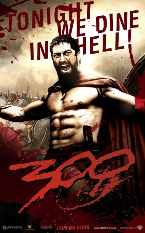 300 - Rei Leonidas e uma força de 300 homens a combater os persas em Termópilas, em 480 aC Films, Gerard Butler, Humour, Pelé, Rodrigo Santoro, Robert De Niro, Running Man, Film Noir, Film