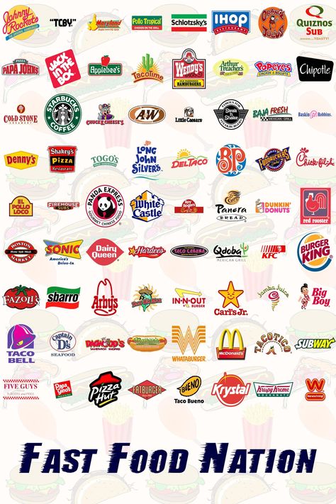 Fast Food | Fast Food | callumeatstoronto Logos, World Cuisine, Fast Food Chains, American Fast Food, Food Names, Fast Food Logos, Food Chain, Gourmet, Logo Food