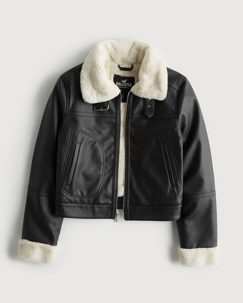 Discover great products at the best prices at Dealmoon. Crop Faux Fur-Lined Faux Leather Biker Jacket. Price:$59.97 Jeans, Hollister, Fur Leather Jacket, Faux Fur Jacket, Faux Leather Biker Jacket, Leather Jacket, Fur Jacket, Black Faux Fur Jacket, Leather Biker Jacket