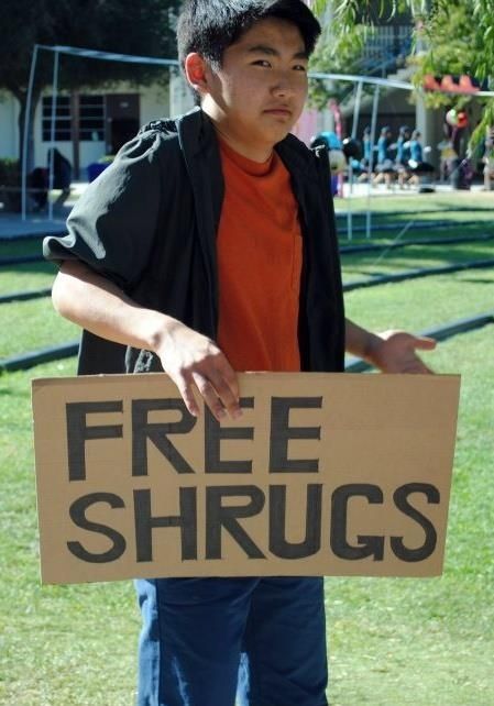Free Shrugs - being funny while wearing your regular clothes Humour, Funny Stuff, People, Funny Memes, Hilarious, Funny Commercials, I Love To Laugh, Idk, Laugh