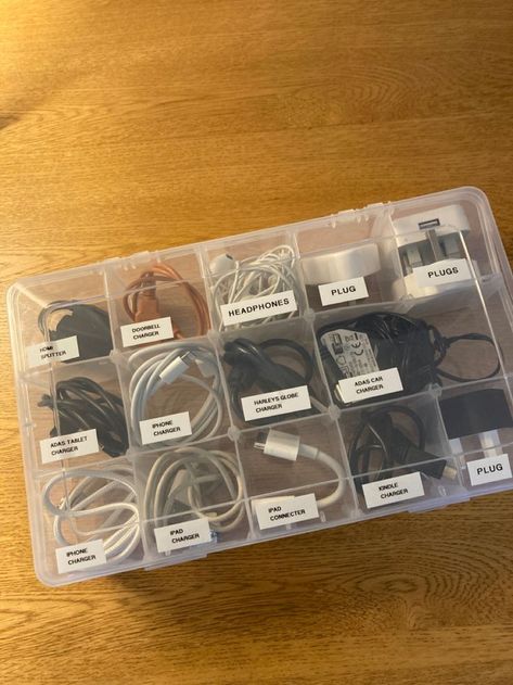 Iphone, Organisation, Ipad, Charger Cord Organization, Cord Organization Storage, Organize Cords, Charger Organizer, Charger Organization, Organize Office Supplies