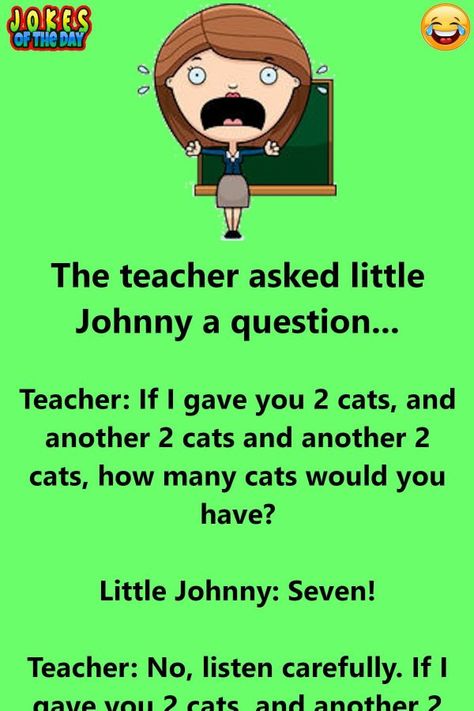 A teacher asks her class a math question and one of her students gives her the wrong answer. The reason for his answer is priceless... - funny short story Instagram, Selfie, Humour, Teacher Humour, Jokes For Kids, School Humor, Funny Math Jokes, Funny Test, Teacher Humor