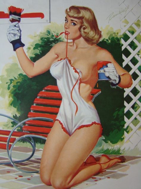 Pinup Art by Bill Randall Pin Up, Pin Up Posters, Pin Up Art, Illustrators, Retro, 1950s, Pin Up Girls, Pinup Posters, Pin Up Vintage