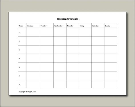 Revision timetable, template, online, free, GCSE, blank, printable, exam, studying Revision Timetable Template, Gcse Revision Timetable, Revision Timetable, Schedule Template, Gcse Revision, Study Timetable Template, Exam, Timetable Template, Study Schedule Template