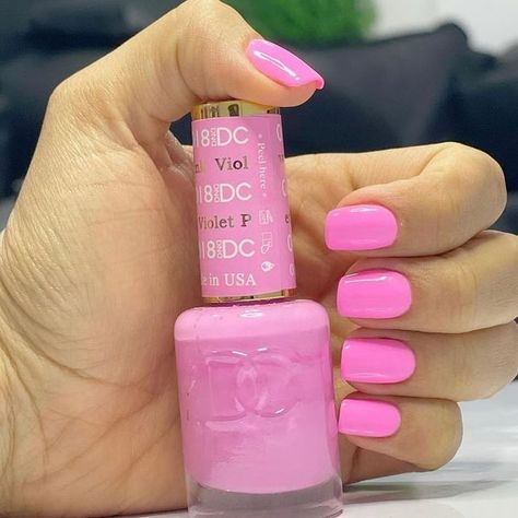 Gel Polish, Daisy Nails, Pink Nail Polish, Pink Manicure, Dip Nail Colors, Pink Nail Colors, Gel Polish Colors, Pink Gel Nails, Bright Pink Nails