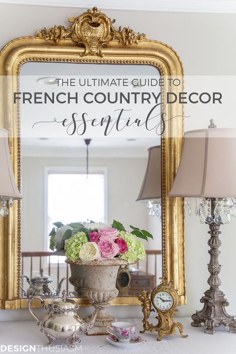 Home Décor, Home, French Country Decorating, French Country Decorating Living Room, French Country Dining Chairs, French Country Living Room, French Farmhouse Decor, Country Cottage Decor, French Country Dining Room