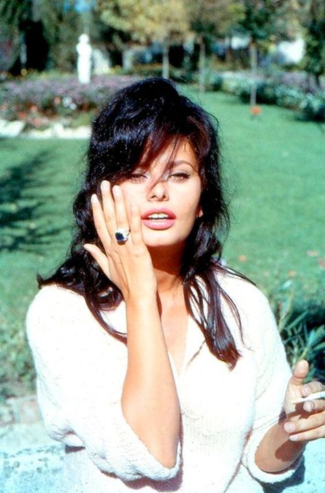 Here is a collection of stunning photos of young Sophia Loren in the 1950s and 1960s.