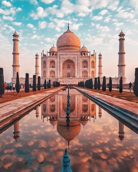 Asia Travel, Destinations, Agra, India, Inspiration, Taj Mahal, India Travel, Beautiful Places In The World, Temple Art