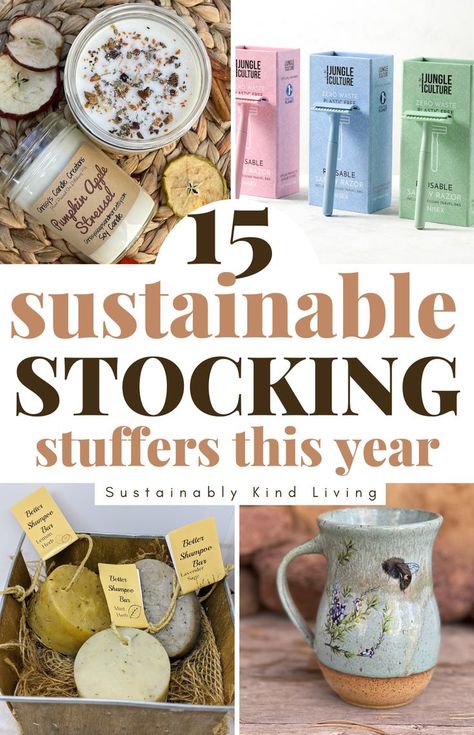 Healthy Stocking Stuffers, Eco Friendly Gifts, Eco Friendly Christmas Gifts, Sustainable Gifts, Environmentally Friendly Gifts, Homemade Stocking Stuffers, Stocking Stuffer Ideas, Eco Gifts, Eco Friendly Christmas