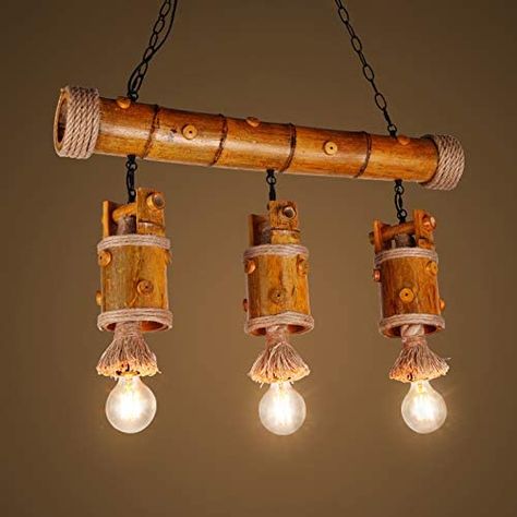 Bamboo Lamp, Wooden Lamp, Diy Lamp, Bamboo Chandelier, Lamp, Bamboo Decor, Wooden Lamps Design, Bamboo Light, Hanging Lights