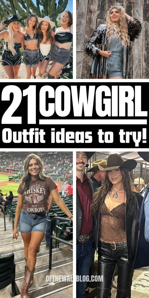 cowgirl outfit ideas Long Brown Cowgirl Boots Outfits, Turquoise Cowgirl Outfit, Trashy Cowgirl Outfit, Upscale Cowgirl Outfit, Classy Cowgirl Outfits Rodeo, How To Dress Western Cowgirls Outfit, Country Beach Festival Outfit, Cowgirl Dresses For Women, Cowgirl Modern Outfits