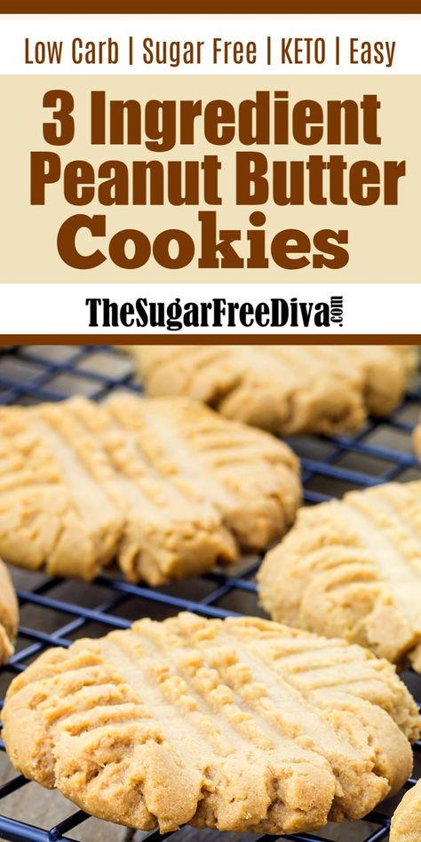 Desserts, Snacks, Cake, Low Carb Recipes, Keto Peanut Butter Cookies, Gluten Free Peanut Butter Cookies, Keto Cookies, Diabetic Peanut Butter Cookie Recipe, Low Carb Peanutbutter Cookies