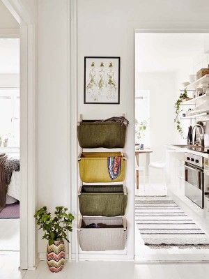 Home Organisation, Home, Inredning, Hanging Storage, Rak Dinding, Malm, Home And Living, Interieur, Home Organization