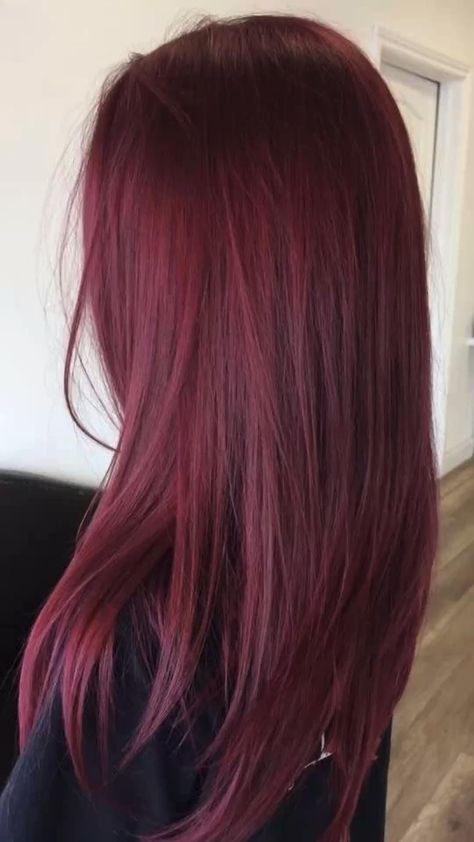 Red Hair, Haar, Red Hair Inspiration, Blond, Red Hair Color, Red Hair Colour, Red Hair Inspo, Long Red Hair, Dark Pink Hair