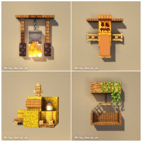 Here’s 12 OUTDOOR DECORATIONS to decorate you garden/village!! My favorite honestly is the tent! 😍 Let me know what’s your favorite below! … | Instagram Minecraft Crafts, Exterior, Instagram, Minecraft Outdoor Decor, Minecraft Outside Decor, Minecraft Outdoor Ideas, Minecraft Garden Ideas, Minecraft Garden, Minecraft Plans