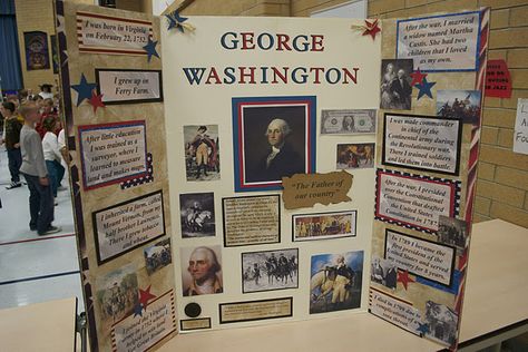 American History project idea...could assign a president or important historical figure to each student. Museums, Decoration, History Fair Boards, School Projects, Wax Museum School Project, Tri Fold Poster Board, Presentation Ideas For School, History Classroom, Book Report