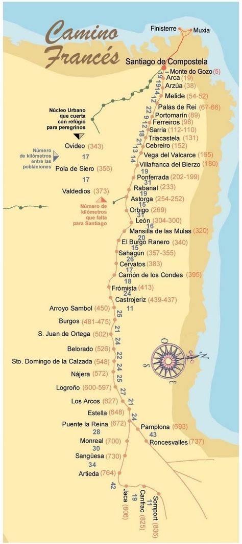 Camino De Santiago, Trips, Santiago De Compostela, Barcelona, Turismo, Map, Toledo, Camino, Camino Trail