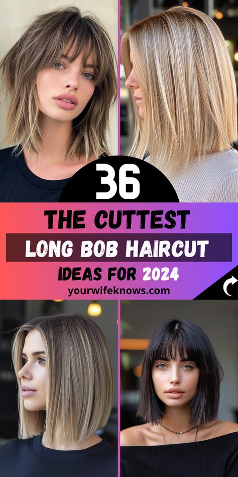 36 Trendy Lob Haircut ideas in 2024 Bob Haircuts, Shoulder Length Bob Haircut, Bob Haircut For Fine Hair, Medium Length Hair Cuts, Angled Bob Hairstyles, Shoulder Length Hair With Bangs, Shoulder Length Hair Cuts, Bob Hairstyles For Fine Hair, Long Bob Haircuts