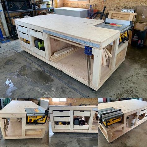 Start a Profitable Home-Based Woodworking Business – WoodToolz Woodworking Assembly Table, Table Saw Workbench, Garage Work Bench, Woodworking Bench Plans, Workbench Drawers, Garage Workbench Plans, Workbench With Drawers, Woodworking Plans Workbench, Workbench Plans Diy