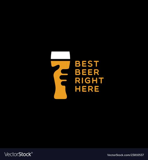 Adobe Illustrator, Web Design, Logos, Beer Logo Design, Beer Logo, Beer Logos, Beer Design, Drinks Logo, Craft Beer Logo