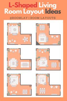 Here are L-shaped living room floor plans to help you find the best layout. #livingroomlayout #L-shapedlivingroom #livingroomfloorplan #l-shapedlivingroomlayout #interiordesign L Shaped Living Room Layout, L Shaped Room Layout Bedroom, L Shaped Living Room, Apartment Furniture Layout, U Shaped Living Room Layout, Small Living Room Layout, 2 Living Rooms In One Space, Awkward Living Room Layout, U Shaped Living Room