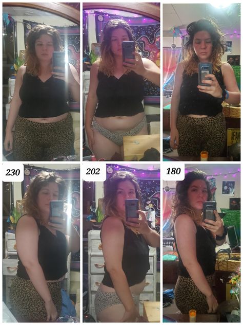 What you can see here is a progress picture showing a weight cut from 230 pounds to 180 pounds. That's a respectable loss of 50 pounds. 200 Pound Woman, 180 Lbs Women, Salad Ideas, 50 Pounds, 200 Pounds, Lose 40 Pounds, Lose 50 Pounds, Progress Pictures, Fat Burning Foods