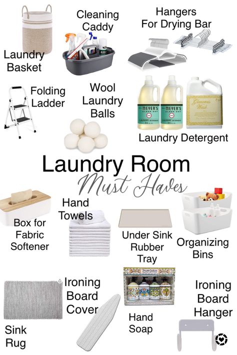 Interior, Organisation, Design, Diy, Laundry Essentials, Laundry Clothes Organization, Laundry Supplies, Laundry Room Supplies, Laundry Room Organization