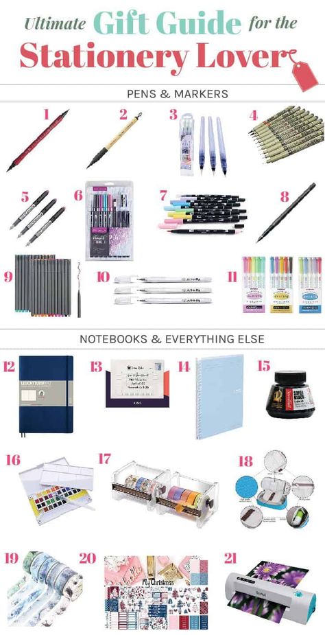 Markers and pens are staples for every Stationery Lover. This Gift Guide has drool-worthy stationery gifts, some cult pens and much more. #stationery #pens #markers #japanesestationery  via @creativeandpractical Architecture, Studio, Friends, Stationary Gifts, Notebook Gifts, Stationery Items, Stationary Items, Gift Guide, Practical Gifts