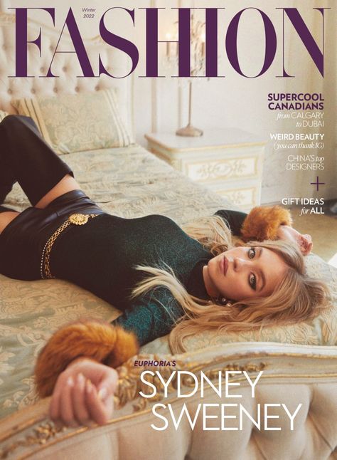 Sydney Sweeney FASHION Magazine 2022 Cover Photoshoot | Fashion Gone Rogue Vogue, Instagram, Outfits, Celebrity Magazines, Sydney, Fashion Magazine, Photoshoot, Editorial Fashion, Fashion Magazine Cover