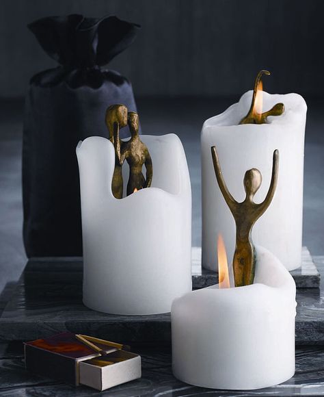 Submission to 'Xx+ Of The Most Creative Candle Designs' Decoration, Candle Sculpture, Candle Making, Candle Containers, Diy Candle Holders, Candle Making Business, Candlemaking, Candle Decor, Pillar Candles