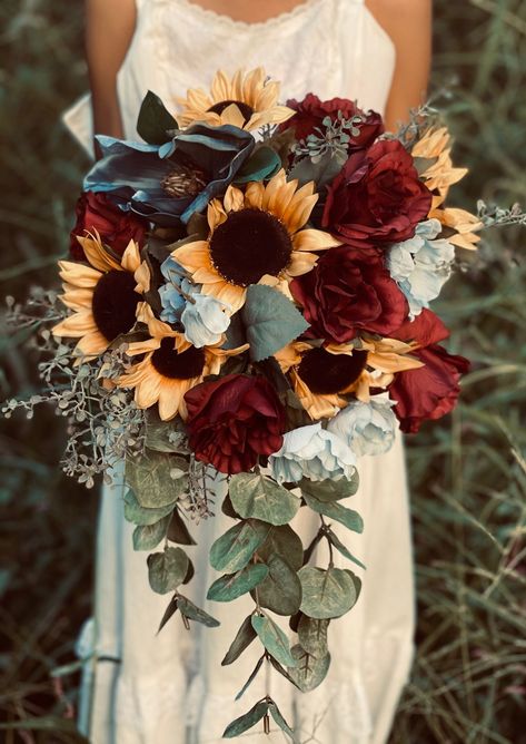 Floral, Fall Bridal Bouquet October, Fall Wedding Bouquets, Fall Wedding Bouquets Burgundy, Fall Wedding Flowers, Sunflower Wedding Bouquet, Autumn Wedding Bouquet, Fall Bouquets, Rustic Wedding Flowers Bouquet