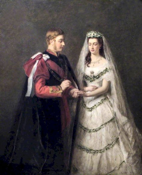https://flic.kr/p/ssq7p6 | frith, william powell - The Marriage of the Prince and Princess of Wales (Later King Edward VII and Queen Alexandra) | William Powell Frith 1819-1909 Engeland