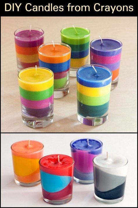 Ideas, Home-made Candles, Diy, Glitter, Thanksgiving, Crafts, Diy Candles With Crayons, Beeswax Candles Diy, Diy Candles Easy