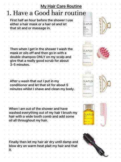 20 top Healthy Hair Growth ideas in 2024 Hair Care Routine Daily, Daily Hair Routine, Healthy Hair Routine, Beauty Routine Tips, Dermaplaning, Shower Routine, Body Care Routine, Healthy Hair Growth, Body Skin Care Routine