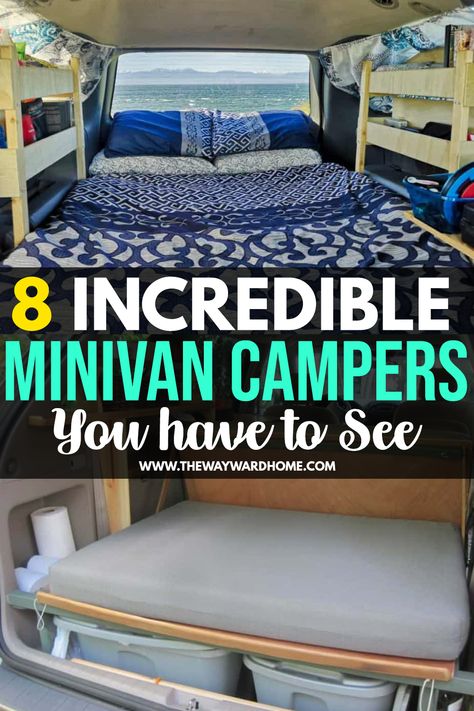 Campervan, Vans, Camping, Camper, Camper Van, Minivan Camper Conversion, Camper Conversion, Minivan Camping, Suv Camper