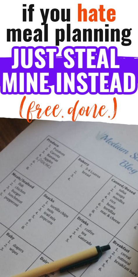 Meal Prep Month Menu Planning, Dinner Grocery List Menu Planning, Meal Menu For The Week Families, Organize Meals For The Week, Dinner Menu Monthly, How To Make A Weekly Meal Plan, The Budget Mom Meal Planning, Planning Weekly Meals, Meal Planning Weekly Ideas