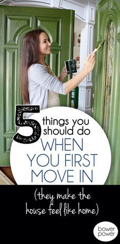 Five Things to do when moving into your dream home - Bower Power Home Improvement Projects, Home, Home Décor, Inspiration, Home Improvement, Homeowner, Home Buying, Home Hacks, Home Decor Tips