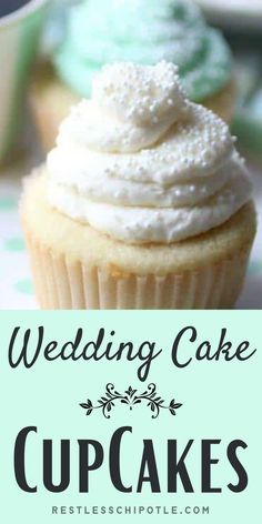 Pie, Muffin, Dessert, Wedding Cupcakes, Desserts, Wedding Cakes With Cupcakes, Wedding Cake Cupcakes, Wedding Cupcake Recipes, Wedding Cake Flavors