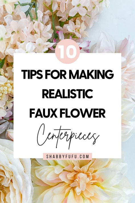 Looking to elevate your spring decor game? Faux flowers that look real are always a good choice, but it definitely has its tricks! Learn how to arrange faux flowers, make them look real, and DIY your very own flower centerpieces! Faux Flowers in vase | arrangements | faux flowers decor | centerpice ideas | centerpieces for dinning room table | fake flower arrangements | fake flowers DIY | faux flowers hanging basket diy | home decor ideas for spring Diy, Gardening, Faux Flower Arrangements Diy, Faux Flower Centerpiece, Flower Arrangements Center Pieces, Faux Floral Centerpiece, Faux Flower Arrangements, Faux Floral Arrangement, Spring Flower Arrangements Centerpieces
