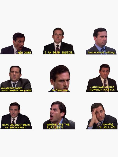 Quotes From The Office, Best Of The Office, Office Quotes Funny, The Office Stickers, Office Jokes, Michael Scott Quotes, The Office Show, Office Fan, Office Wallpaper