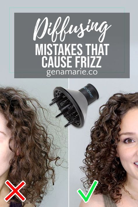 Frizzy Hair, Curls, Curly Hair Care, Frizz, Hair Starting, Hair Hacks, Bio Ionic, Frizzy, Diffuser